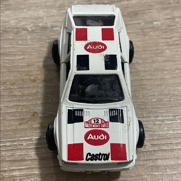 Vintage Majorette " Audi Quattro " Rallye Monte-Carlo # 221 Diecast Car France - Picture 4 of 6